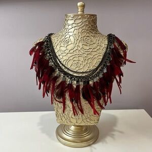 *JUST SOLD*BOHO FEATHER NECKLACE 🪶